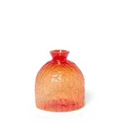 Skruf Vas 12x13,2cm Orange