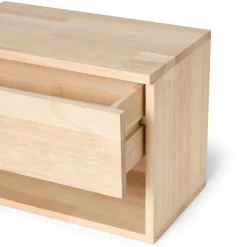 Sängbord Vägghängt Låda 24x34cm Trä