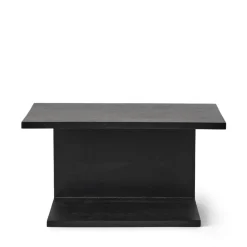 Sängbord Vägghängt Trä Svart