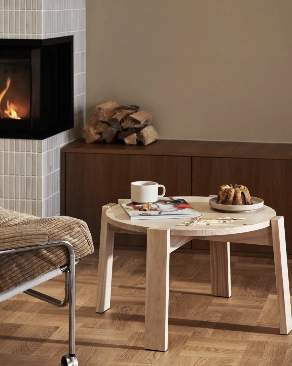 Soffbord Silas 37x64cm Furu