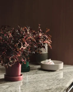 Stengodskruka Krydda 10x11cm Vinröd