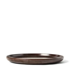 Tallrik Bruno Stengods 28cm Brun