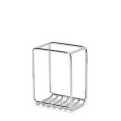 Tandborsthållare Steel 8x5,5cm