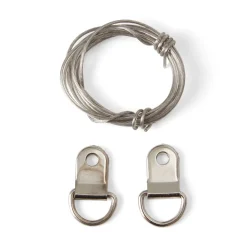 Taveltråd 1m + D-ring + Skruv