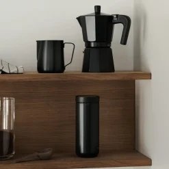 Termosmugg 380ml Stål Svart