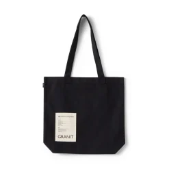 Tygkasse Granit 40x38cm Svart