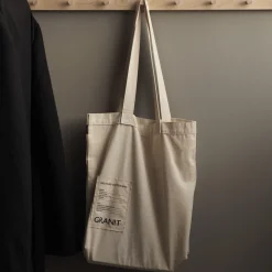 Tygkasse Granit 40x38cm Vit