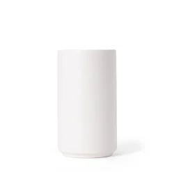 Vas Keramik Lovisa Cylinder 11x26cm Vit