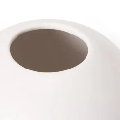 Vas Keramik Lovisa Rund Stor 20x19cm Vit