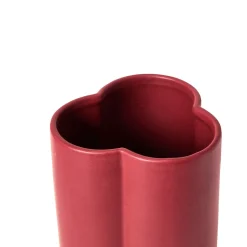 Vas Stengods Trio 20x25cm Vinröd