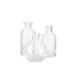 Vas Stickling Rund 10x8,8cm Klar