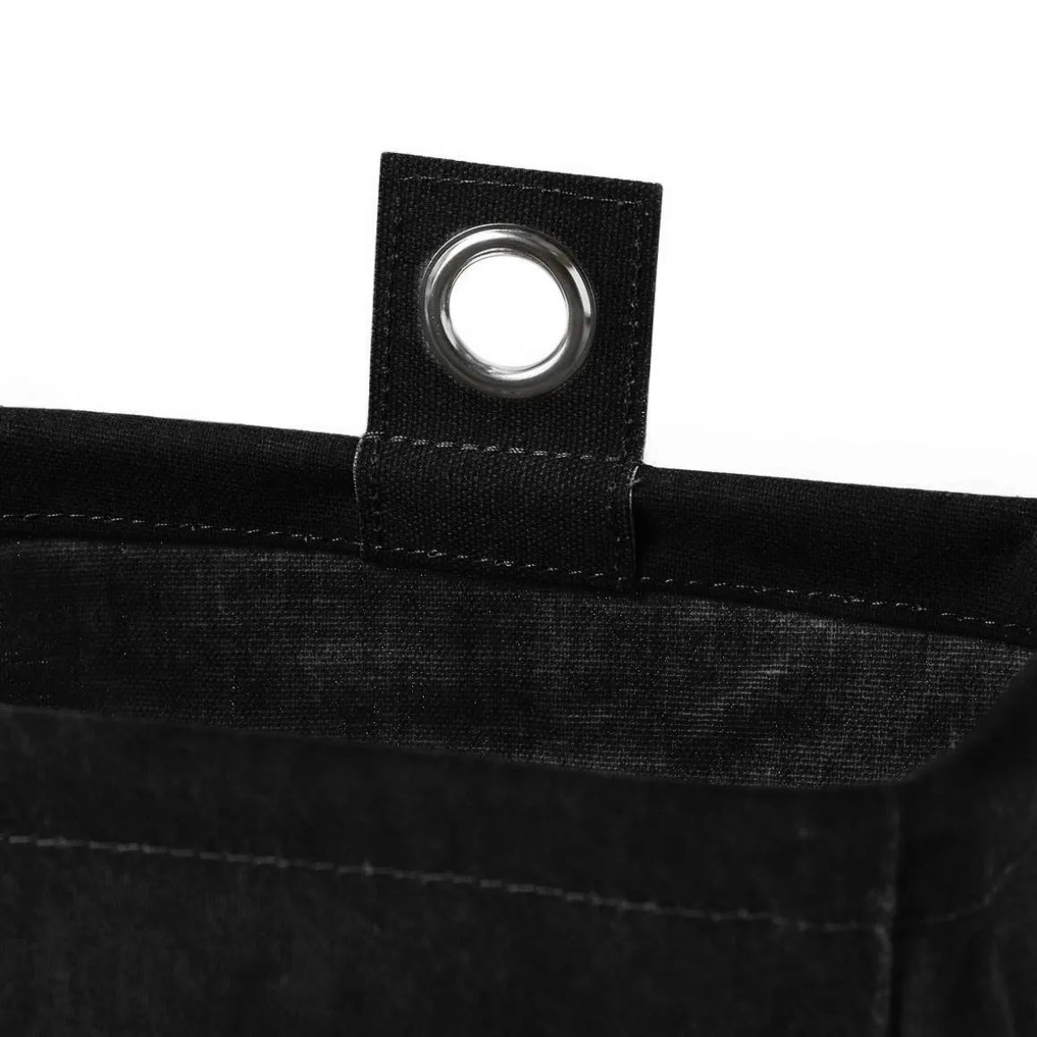 Väggkorg Hopvikbar Svart 15x20cm